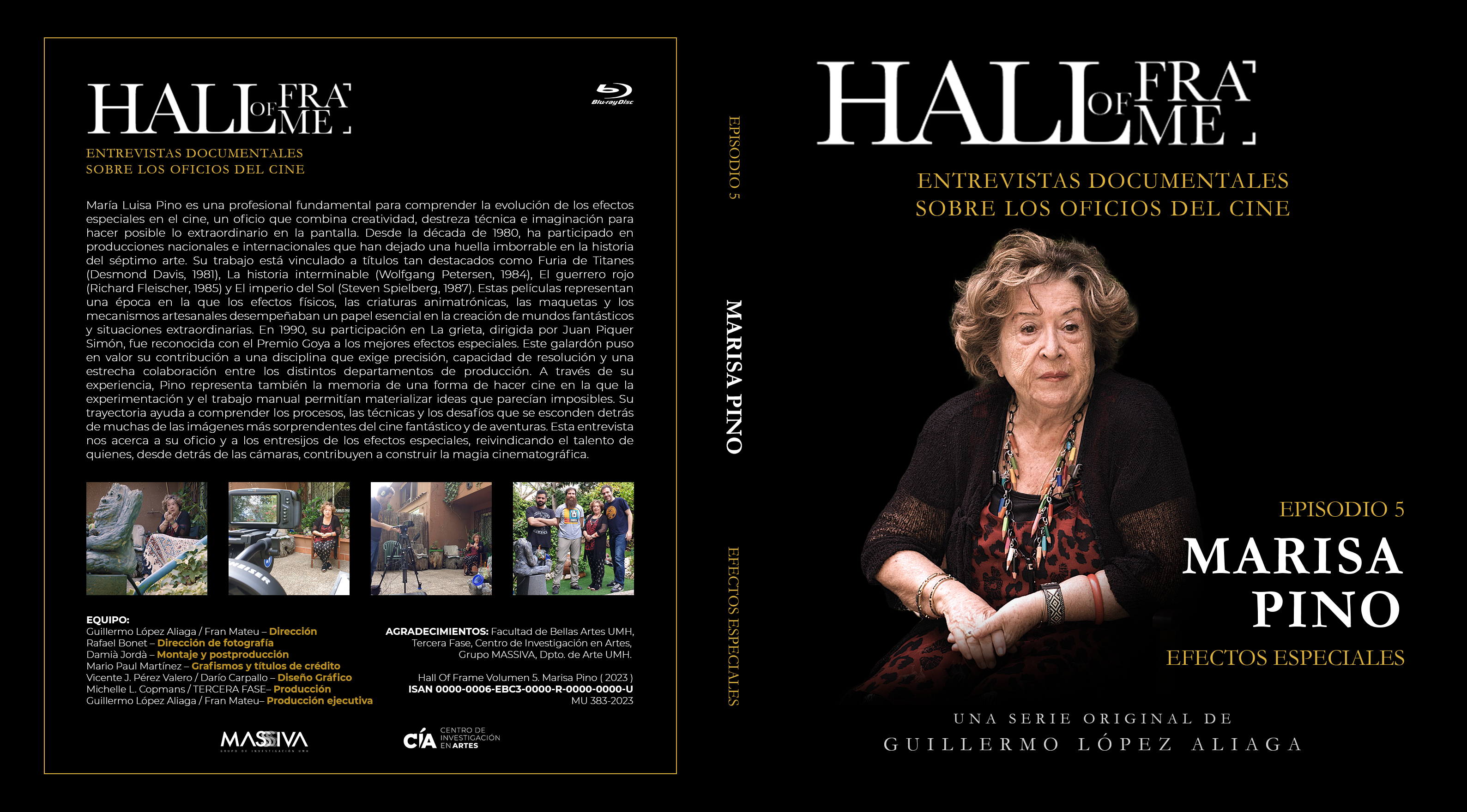 Hall of Frame. Volumen 5. Marisa Pino