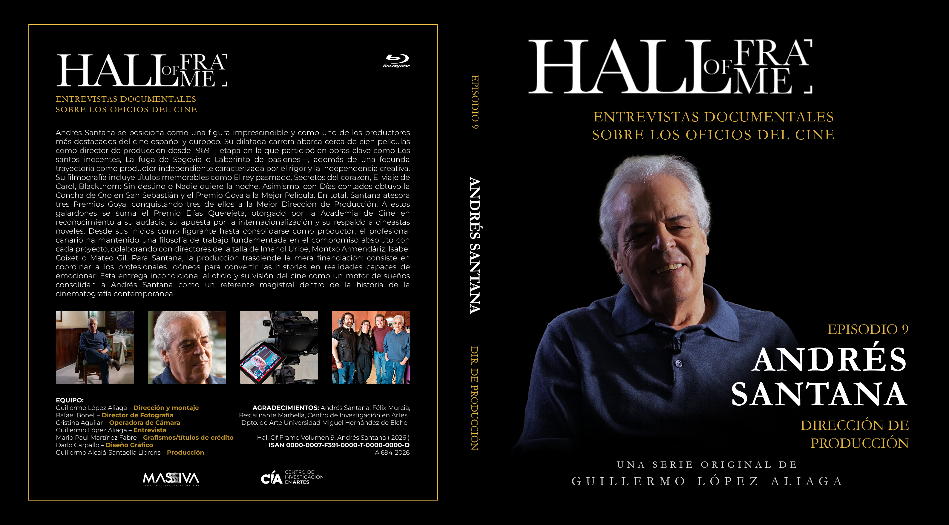 Hall of Frame. Volumen 9. Andrés Santana