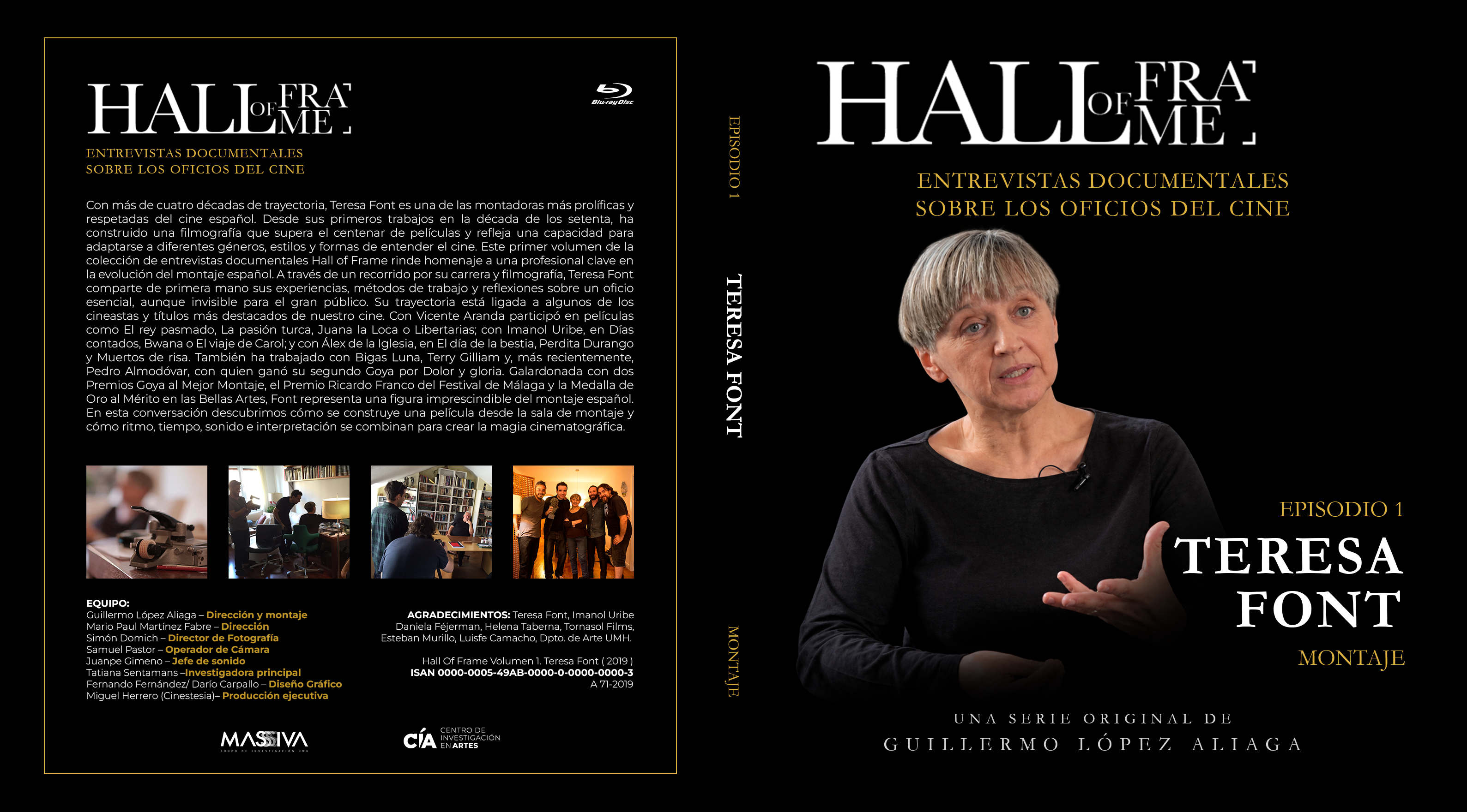 Hall of Frame. Volumen 1. Teresa Font